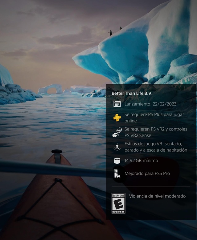 Kayak VR Mirage PS5 (requiere PS Plus) - Image 2