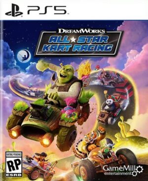 Portada oficial de DreamWorks All-Star Kart Racing PS5
