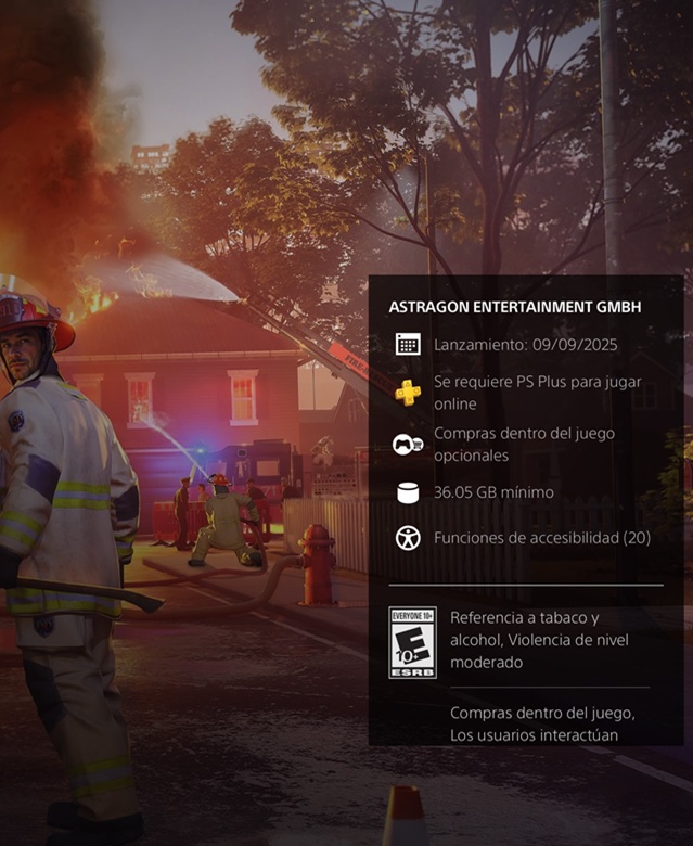 Firefighting Simulator Ignite PS5 (textos en español) - Image 2