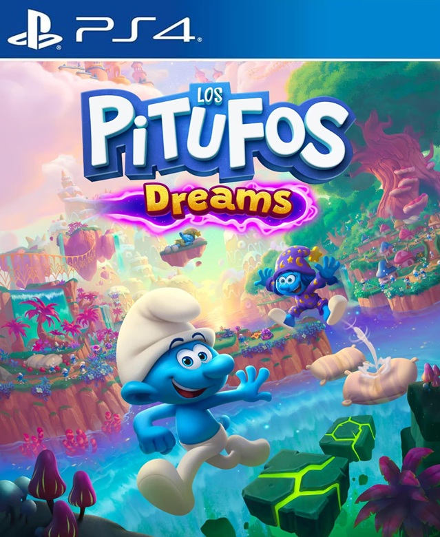 Portada oficial de Los Pitufos Dreams para PS5