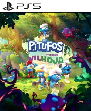 Portada oficial de Los Pitufos Operación Vilhojas PS5