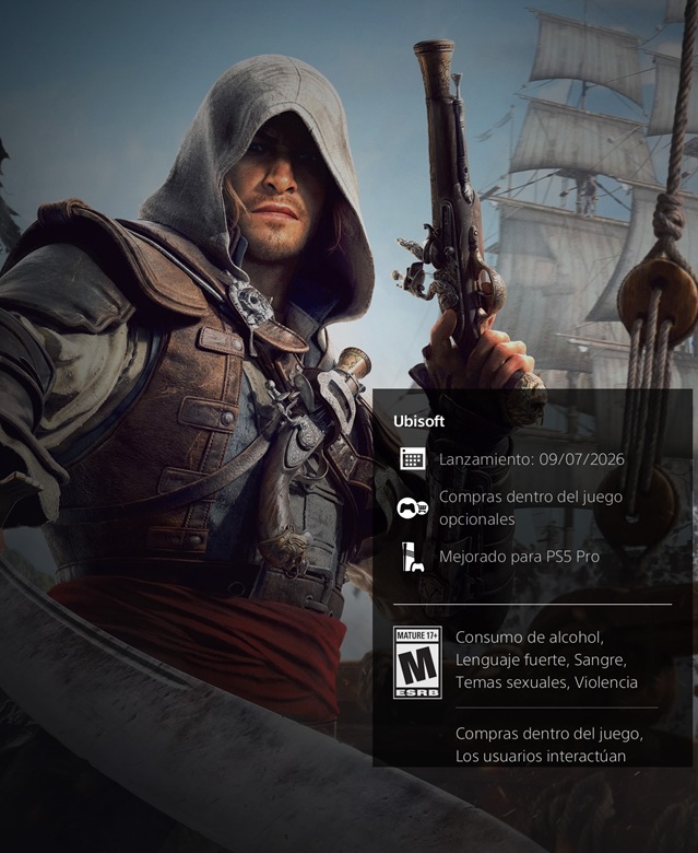 Assassin's Creed IV Black Flag Resynced PS5 - Image 2