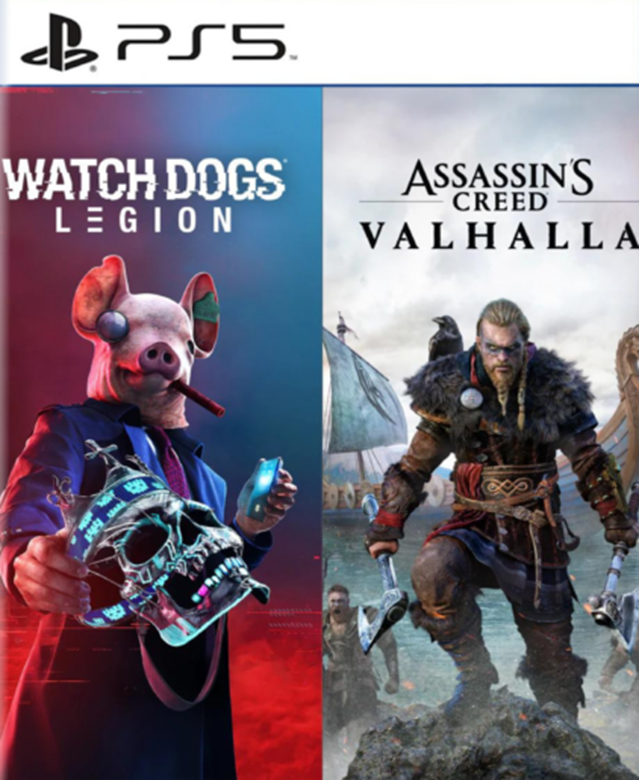 Assassin's Creed Valhalla + Watch Dogs Legion PS5
