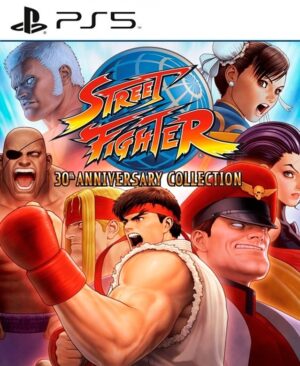 Street Fighter 30th Anniversary Collection PS5 retro (textos en español)