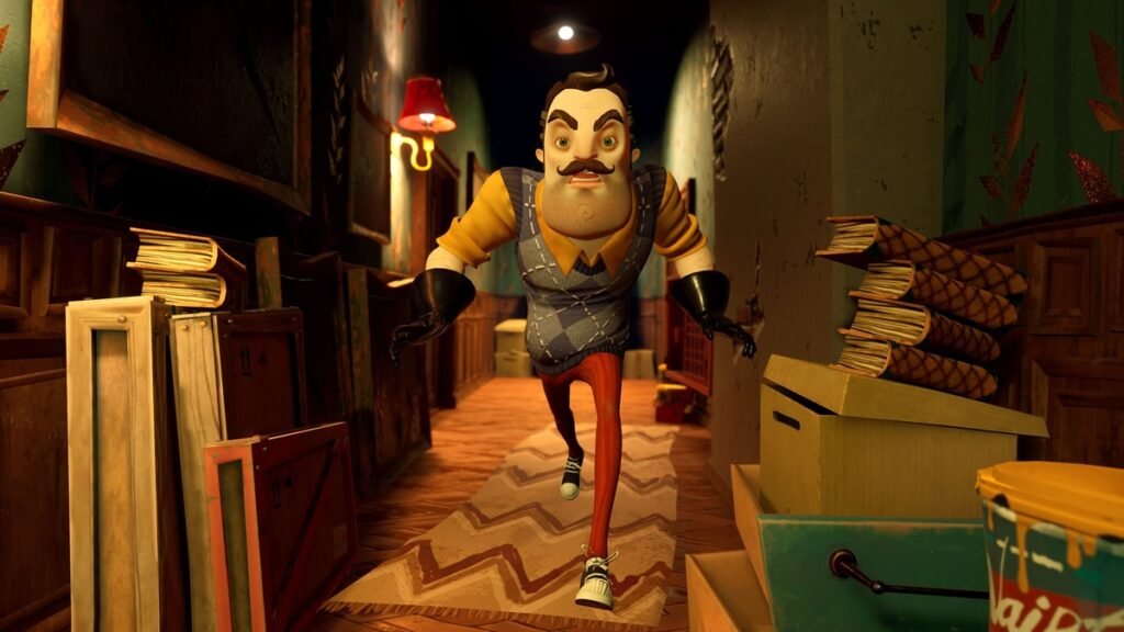 Hello Neighbor 2 PS5 personaje del vecino