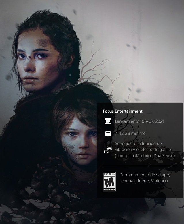A Plague Tale Innocence PS5 (textos en español) - Image 2