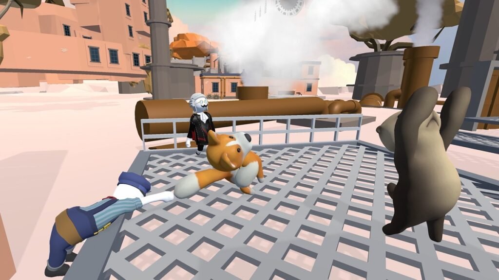 Human Fall Flat PS5 juego de puzzles y aventura