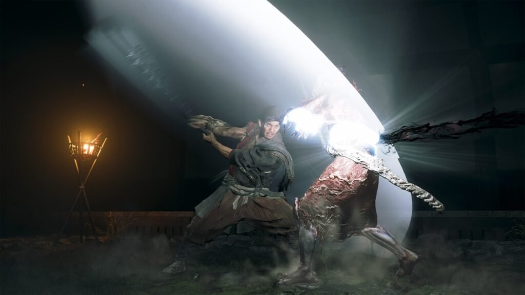 Miyamoto Musashi en Onimusha Way of the Sword PS5