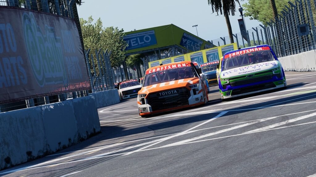 NASCAR 26 PS5 carrera NASCAR